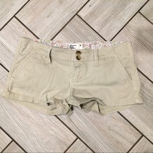 American Eagle Khaki Shorts